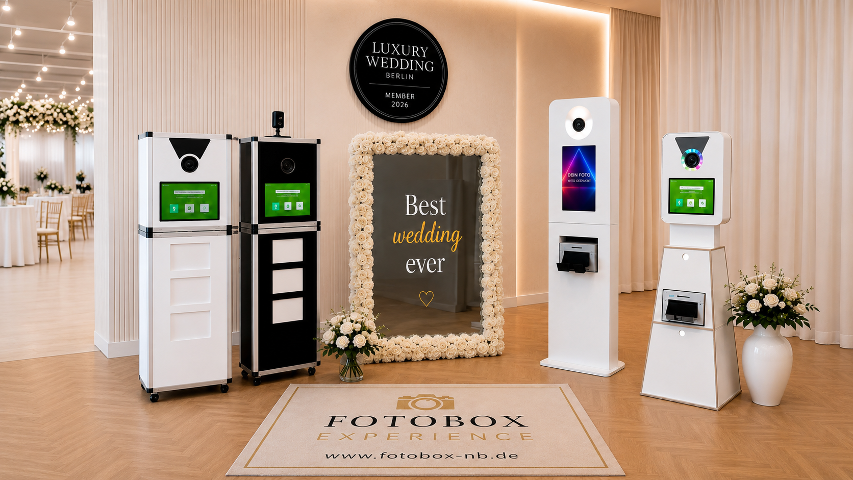 Fotobox Experience für Firmenevents in Berlin, Brandenburg und Mecklenburg